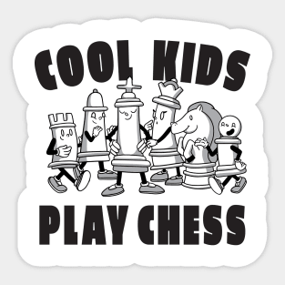 Chess game characters Sticker